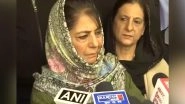 India News | JKPDP President Mehbooba Mufti Calls for Regularisation of Wage Workers in Jammu and Kashmir