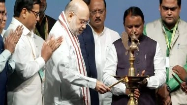 India News | Amit Shah Inaugurates Deep-Sea Fishing Vessels at Mazagon Dock in Mumbai