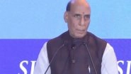 India News | Rajnath Singh Calls for Doubling Private Sector Role in Defence, Stresses Indigenisation Amid Rising Global Uncertainty