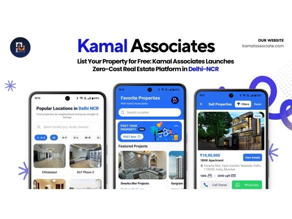 Business News | List Your Property for Free: Kamal Associates Launches Zero-Cost Real Estate Platform in Delhi-NCR