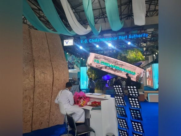 World News | India Maritime Week 2025: VOC Port, Tuticorin's Pavilion Showcases Continuation of Maritime Heritage and Might of Tuticorin