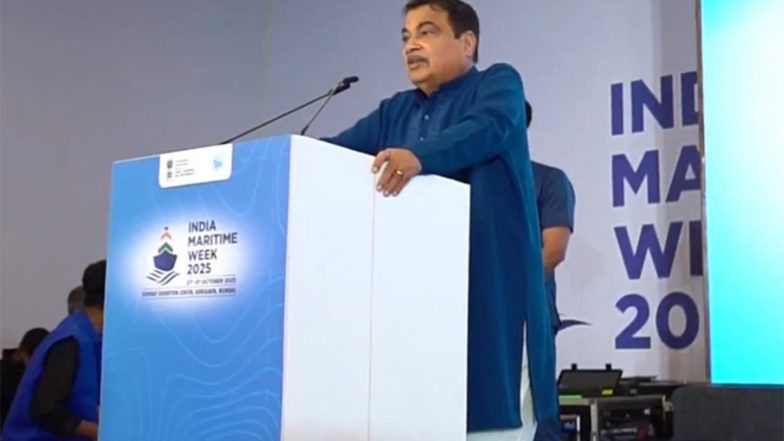 Business News | Nitin Gadkari Highlights India's Growing Maritime Strength