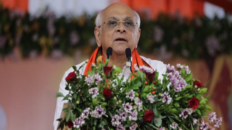 India News | Gujarat CM Bhupendra Patel Monitors Situation After Heavy Unseasonal Rainfall Lashes Parts of State