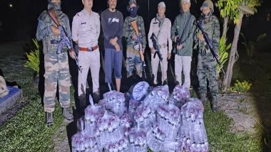 India News | Army, Assam Rifles Seize 500 Litres of Spurious Liquor in Manipur