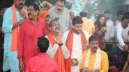 India News | Union Minister Dharmendra Pradhan Offers 'Usha Arghya' on Conclusion of Chhath Puja