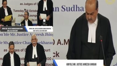 India News | Three Judges Sworn into Delhi High Court, Enhancing Bench Strength and Diversity