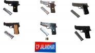 India News | Punjab Police Recover Eight Pistols from Aids of Jaggu Bhagwanpuria Gang