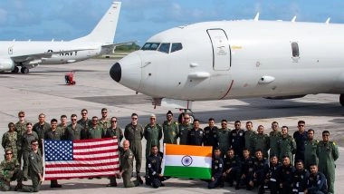 World News | India, US Navies Conduct Anti-submarine Warfare Exercise Near Diego Garcia