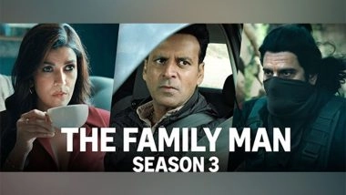 Entertainment News | Manoj Bajpayee's 'The Family Man' Season 3 Release Date Announced, to Stream from This Date