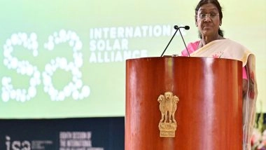 India News | Solar Energy is Not Merely About Power Generation but Also About Empowerment and Inclusive Development: President Droupadi Murmu