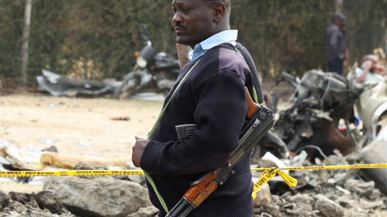 World News | Plane with 12 People on Board Crashes in Kenya
