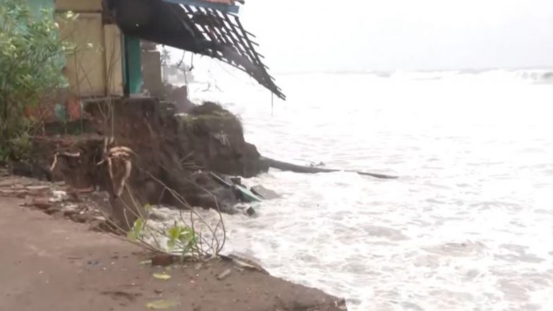 India News | Andhra: Over 800 Relief Centres Set Up as Cyclonic Storm Montha Set to Make Landfall Around Tuesday Midnight