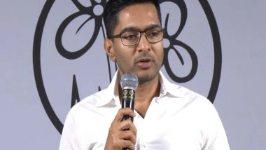 India News | If Voting Right of Even One Genuine Voter is Snatched in Bengal, 1 Lakh People Will Gherao EC Office in Delhi: TMC's Abhishek Banerjee