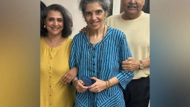 Entertainment News | Supriya Pilgaonkar Shares Picture from Her Last Meeting with Satish Shah