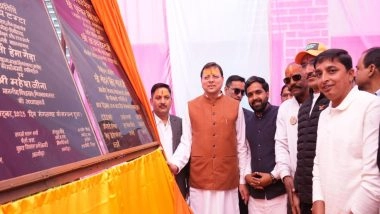 India News | Uttarakhand: CM Dhami Offer Prayers at Jageshwar Dham, Lays Foundation Stone for Six Development Projects Worth Rs 76.78 Crore