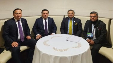 World News | MEA Secretary West, Tajikistan Deputy FM Review Bilateral Ties with Focus on Strengthening Cooperation