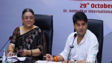 Business News | Department of Posts to Undergo Major Revamp After Q2 Review, Says Minister Jyotiraditya Scindia