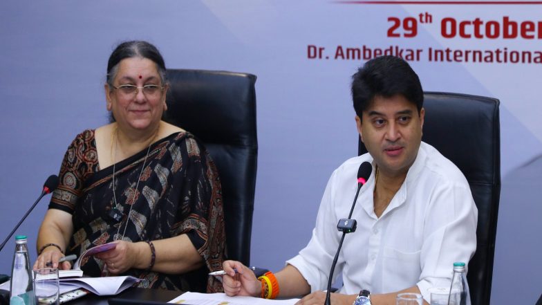 Business News | Department of Posts to Undergo Major Revamp After Q2 Review, Says Minister Jyotiraditya Scindia