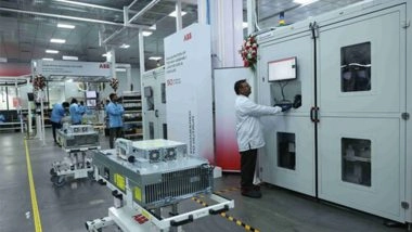 Business News | ABB India Expands Local Production Capabilities with New Line for Energy-efficient Drives