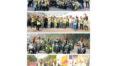 Business News | Bhai Jaita Ji Bike Ride - Commemorating 350th Shaheedi Diwas of Hind Ki Chadar Guru Tegh Bahadur Ji