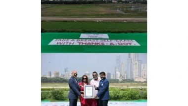 Business News | SBI Life's 'Thanks-A-Dot' Sets a GUINNESS WORLD RECORDS®, Making Breast Health a Living Room Conversation Across Communities