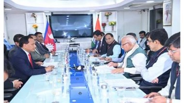 World News | India, Nepal Sign Key Power Transmission Deals to Boost Cross-border Energy Trade