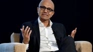 Business News | Microsoft FY26 Q1 Revenue Rises 18% to USD 77.7 Billion, Driven by Cloud and AI Growth