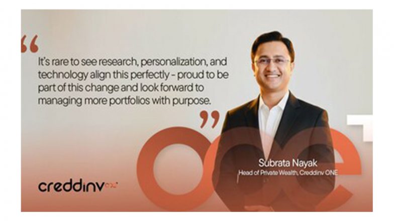 Business News | Creddinv ONE: Unified Wealth Platform Exceeds ₹100 Crore AUM in 3 Months