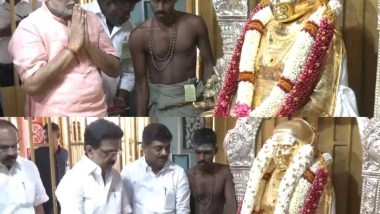 India News | TN: VP Radhakrishnan, CM Stalin Pay Tribute to Pasumpon Muthuramalinga Thevar on Birth Anniversary, Guru Pooja