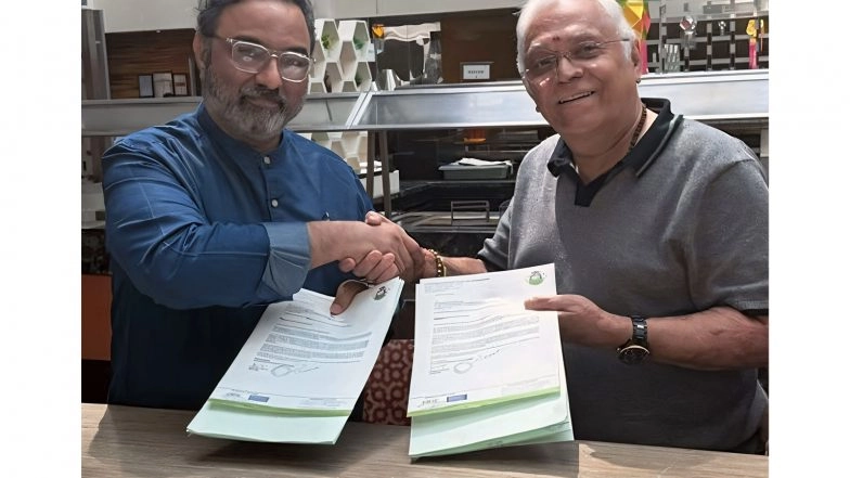 Business News | Sri Sri Rural Development Programme Trust, Founded by Gurudev Sri Sri Ravi Shankar, Partners with Svenska Institute to Skill Youth in HEMM