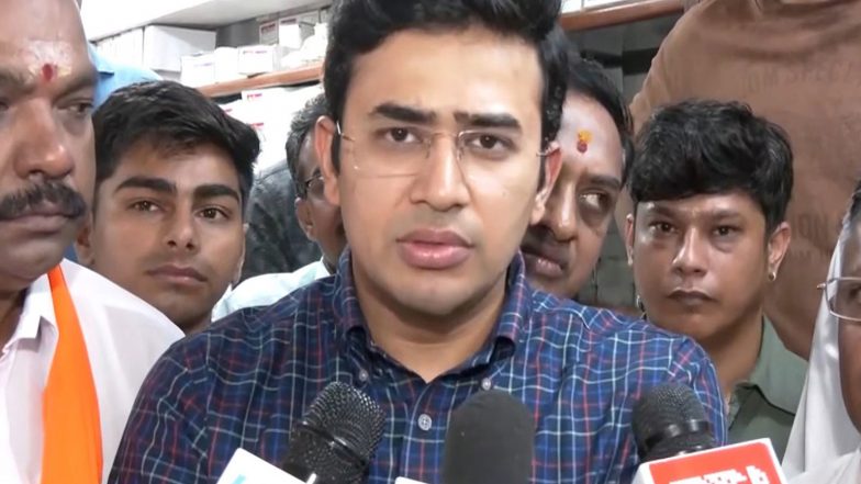 India News | Karnataka Tribunal Stays Govt Officer's Suspension over Participation in RSS Event, Says Tejasvi Surya