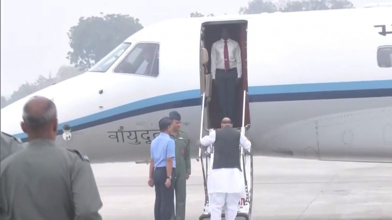 World News | Rajnath Singh Departs for Kuala Lumpur to Attend 12th ASEAN Defence Ministers' Meeting Plus