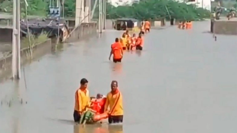 India News | Depression from Cyclone Montha Weakens over Vidarbha, Triggers Heavy Rains in Telangana, Says IMD