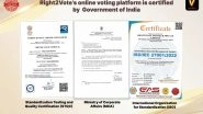 Business News | EVoting Is Mandatory in Associations Via an STQC-Certified and MCA-Approved EVoting Agency Like Right2Vote