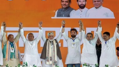 India News | Bihar Polls: NDA to Release Joint Manifesto on October 31