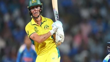 Sports News | ICC Women's WC: Litchfield's Historic Ton, Perry, Gardner Help Australia Set 339 for India for Booking Spot in Final