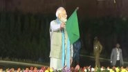 India News | Gujarat: PM Modi Inaugurates Rs 1,220 Crore Developmental Projects at Statue of Unity