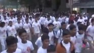 India News | UP: Moradabad Nagar Nigam Holds 'Run for Unity' on Rashtriya Ekta Diwas