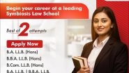Business News | Few Days Left to Apply for the Top Law Programmes at Symbiosis Law Schools Across India