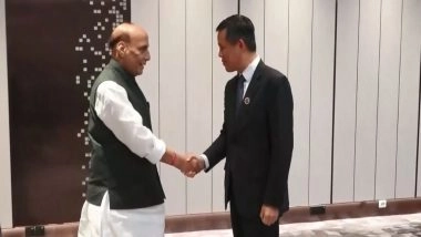 World News | Rajnath Singh Meets Singapore Defence Minister in Kuala Lumpur
