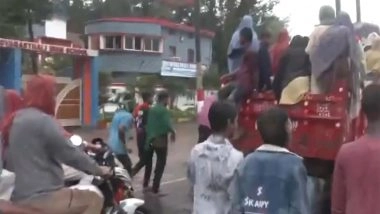 India News | Bihar: Body of Dularchand Yadav Taken for Postmortem Amid Heavy Police Deployment in Barh