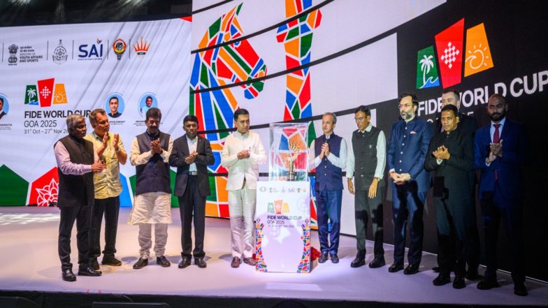 Sports News | FIDE World Cup 2025 Opens in Goa; Tournament Trophy Named as Viswanathan Anand Cup