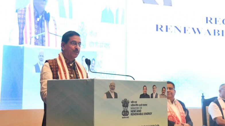 India News | Union Minister Pralhad Joshi Chairs Regional Workshop on Renewable Energy Transition in North Eastern Region