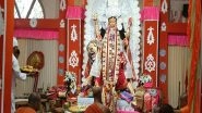 India News | Jagaddhatri Puja Celebrated with Devotion at Ramakrishna Mission in Agartala