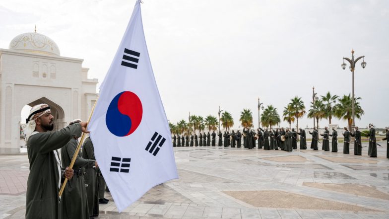 World News | Crown Prince of Abu Dhabi Discusses Bilateral Cooperation with President of Republic of Korea
