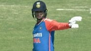 Abhishek Sharma Dismissed For A Duck By Jack Edwards During India A vs Australia A 2nd Unofficial ODI 2025