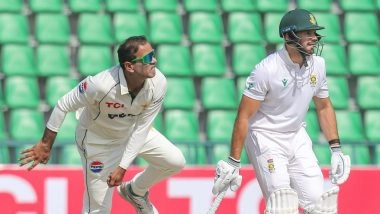 How To Watch PAK vs SA 1st Test 2025 Day 3 Free Live Streaming Online in India? Get Free Telecast Details of Pakistan vs South Africa Cricket Match on TV