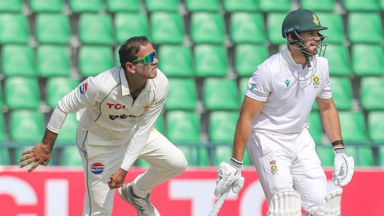 How To Watch PAK vs SA 1st Test 2025 Day 3 Free Live Streaming Online in India? Get Free Telecast Details of Pakistan vs South Africa Cricket Match on TV