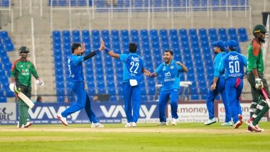 Afghanistan Defeat Bangladesh By 200 Runs in 3rd ODI 2025 to Complete Whitewash, Bilal Sami's 5-Wicket Haul Helps AFG Secure 3-0 Series Victory