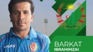 Afghanistan U-19 Cricketer Barkat Ibrahimzai Triggers Age Controversy After His Pic Goes Viral During BAN-U19 vs AFG U-19 1st Youth ODI 2025